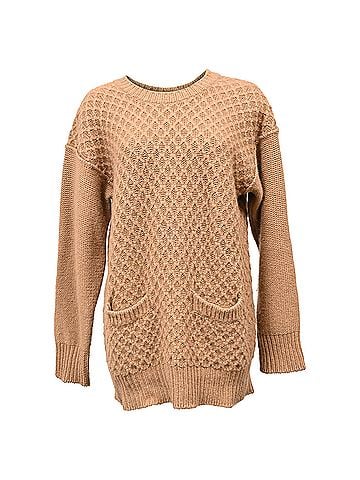 MARNI Marni Knit Sweater Dress in Brown Wool (view 1)