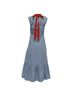 Rejina Pyo 100% Rayon Multi Color Rejina Pyo Bridget Mock-Neck Sleeveless Midi Dress In Light Blue Rayon Size 10 - photo 4