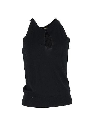 Michael Kors Michael Kors Cutout Top in Black Wool (view 1)