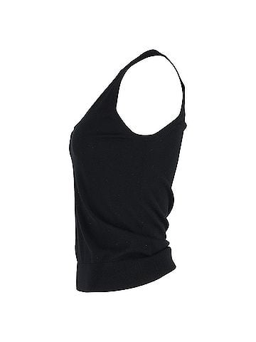 Michael Kors Michael Kors Cutout Top in Black Wool (view 2)