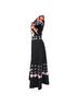 Temperley LONDON 100% Cotton Black Temperley London Floral Embroidered Dress in Black Cotton Size 4 - photo 2