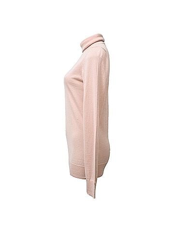 Loro Piana Loro Piana Turtleneck Sweater in Pink Cashmere (view 2)