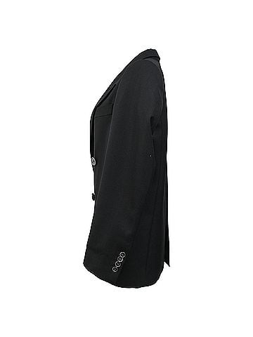 Acne Acne Studios Classic Double Breasted Jacket in Black Polyester (view 2)