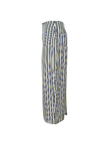 Diane von Furstenberg Diane von Furstenberg Striped Midi Length Skirt in Multicolor Viscose (view 2)