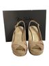 Stuart Weitzman 100% Suede Brown  Stuart Weitzman Peep-Toe Slingback Wedge Pumps in Brown Suede Size EU 38 1/2 - photo 7