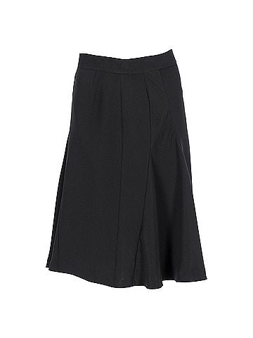 Givenchy  Givenchy Paneled Midi Skirt in Black Acetate (view 1)