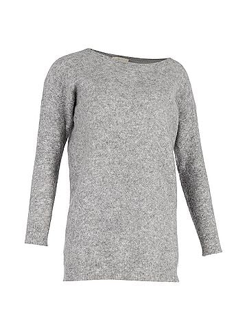 Acne  Acne Studios Knitted Sweater in Grey Wool (view 1)