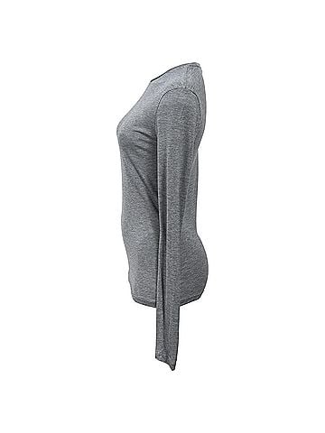 Acne Acne Studios Long Sleeve Sweatshirt in Grey Cotton (view 2)