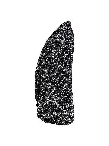 Diane von Furstenberg Diane Von Furstenberg Galaxy Crepe Jacket Blazer in Black Viscose (view 2)