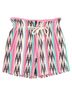 Isabel Marant 100% Cotton Multi Color Isabel Marant Étoile Inima Ikat Jacquard Shorts in Pink Cotton Size 4 - photo 1