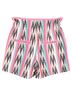 Isabel Marant 100% Cotton Multi Color Isabel Marant Étoile Inima Ikat Jacquard Shorts in Pink Cotton Size 4 - photo 2