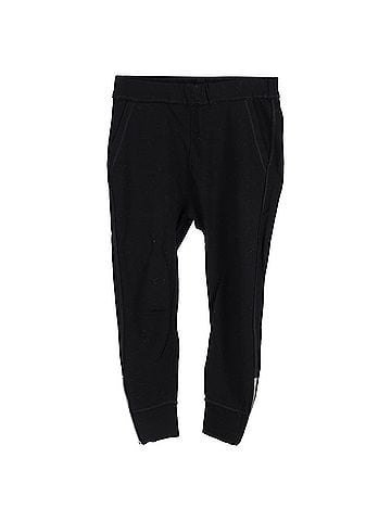 Jil Sander  Jil Sander Zip Detail Slim-Fit Sweatpants in Black Cotton (view 1)