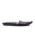 Simone Rocha 100% Leather Black Simone Rocha Feather Trimmed Leather Flat Slides Mules Size EU 38 - photo 3