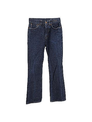 Chloé  Chloé High-Waisted Wide-Leg Jeans in Blue Cotton Denim (view 1)