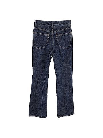 Chloé  Chloé High-Waisted Wide-Leg Jeans in Blue Cotton Denim (view 2)