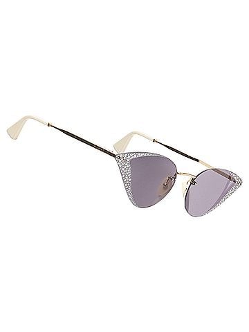 Gucci Gucci hollywood forever crystal cat eye sunglasses (view 1)