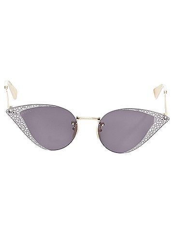 Gucci Gucci hollywood forever crystal cat eye sunglasses (view 2)
