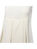 Emilia Wickstead 100% Synthetic Ivory Emilia Wickstead Crepe Pleated Front Panel Hi Neck Peplum Top Size 6 - photo 2