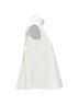 Emilia Wickstead 100% Synthetic Ivory Emilia Wickstead Crepe Pleated Front Panel Hi Neck Peplum Top Size 6 - photo 4