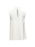 Emilia Wickstead 100% Synthetic Ivory Emilia Wickstead Crepe Pleated Front Panel Hi Neck Peplum Top Size 6 - photo 5