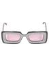 Gucci 100% Acetate Black Gucci Crystal Frame Rectangular Sunnies One size - photo 2