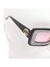 Gucci 100% Acetate Black Gucci Crystal Frame Rectangular Sunnies One size - photo 5