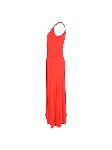Michael Kors Michael Kors Evening Maxi Dress in Red Viscose (view 2)