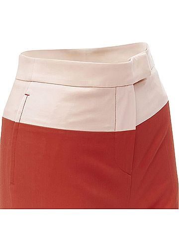 Bottega Veneta Bottega Veneta wool colorblocked wide leg pants (view 2)