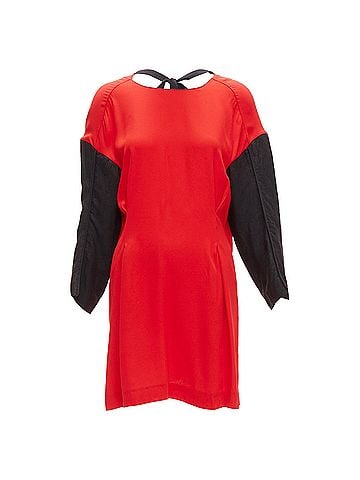 MARNI Marni crast cutout armhole bateau tie back mini dress (view 2)