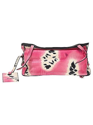 Prada Prada Tie Dye Etiquette Shoulder Bag in Multicolor Leather (view 2)