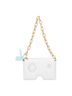 OFF-WHITE 100% Leather White Off White Burrow-20 shoulder bag One size - photo 1
