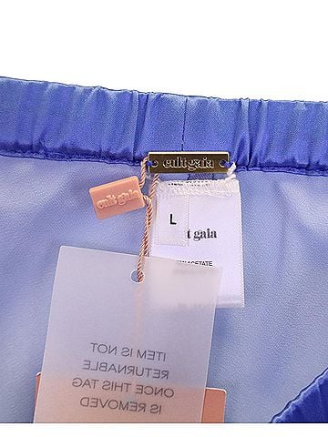 Cult Gaia Cult Gaia Stacie Gradient Wide-Leg Pants in Blue Polyester (view 2)