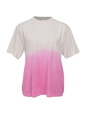 OFF-WHITE Off White Gradient Effect T-shirt in Pink Cotton (view 1)