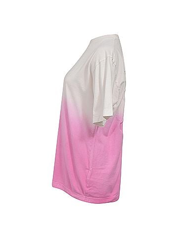 OFF-WHITE Off White Gradient Effect T-shirt in Pink Cotton (view 2)