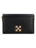 OFF-WHITE 100% Leather Black Off White Jitney 0.5 shoulder bag One size - photo 1