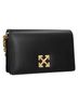 OFF-WHITE 100% Leather Black Off White Jitney 0.5 shoulder bag One size - photo 3