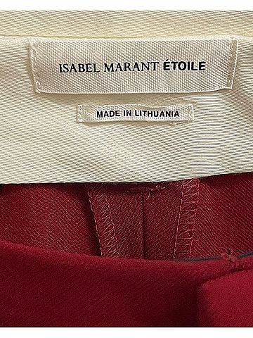 Isabel Marant Isabel Marant Étoile Trousers in Red Cotton (view 2)