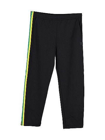 Acne Acne Studios Norwich Face Track Pants in Black Polyester (view 1)