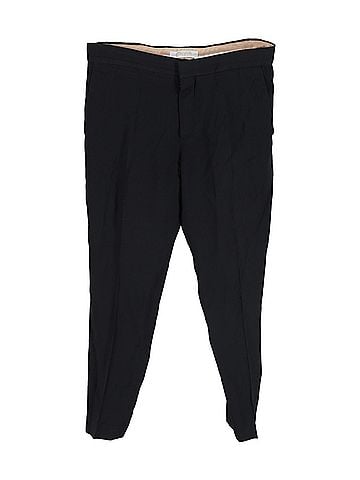 Chloé Chloé Straight Leg Pants in Black Wool (view 1)