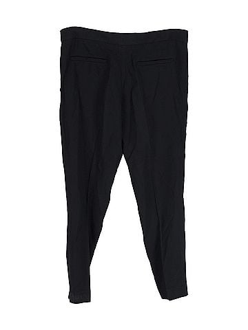 Chloé Chloé Straight Leg Pants in Black Wool (view 2)