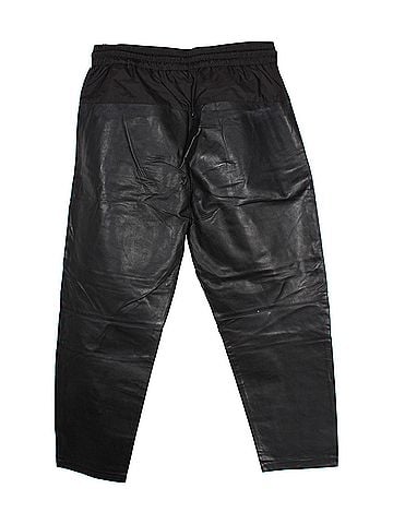 Alexander Wang Alexander Wang x H&M Paneled Jogger Pants in Black Synthetic Leather (view 2)