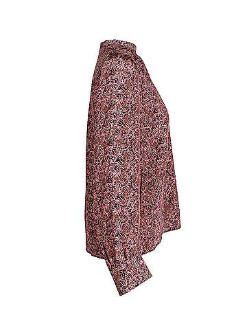 Vanessa Bruno Vannessa Bruno Ned Floral-Print Blouse in Pink Silk (view 2)