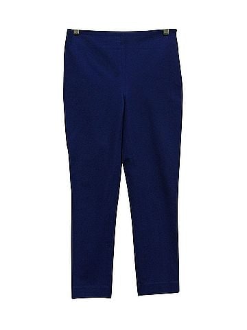 Joseph Joseph Tailored Pants in Blue Viscose (view 1)