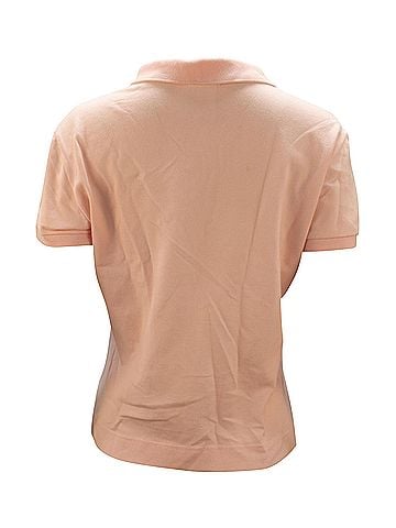 Lacoste Lacoste Short Sleeve Polo Shirt in Pink Cotton (view 2)