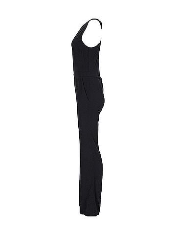 A.L.C. A.L.C. Back Cut-Out Olive Jumpsuit in Black Polyester (view 2)
