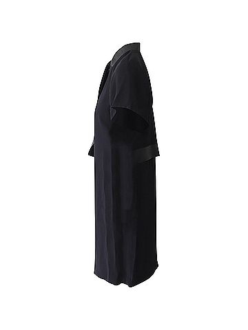Alexander Wang Alexander Wang Shoulder Flap Dress in Black Viscose (view 2)