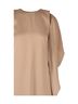 Stella McCartney 100% Other Tan Mini Draped-Back Dress Size XXS - photo 3