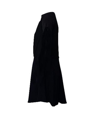 Balenciaga Balenciaga Vintage Knit Dress in Navy Blue Rayon (view 2)
