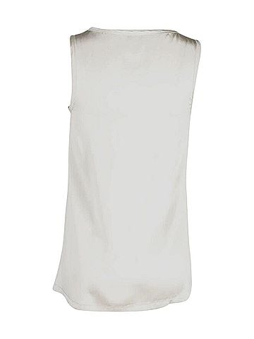 Joseph Joseph Tank Top in Ecru Silk (view 2)