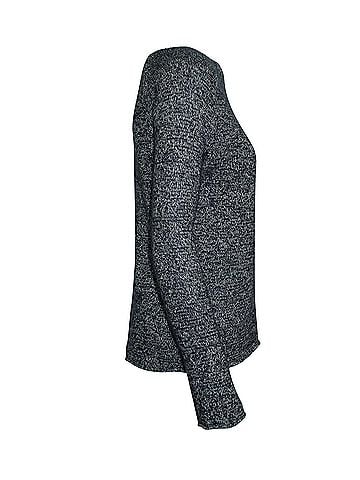 Theory Theory Knit Sweater in Navy Blue Linen (view 2)